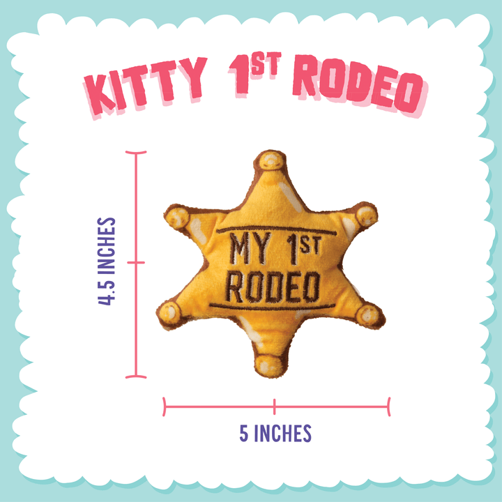 Kitty 1st Rodeo with Catnip