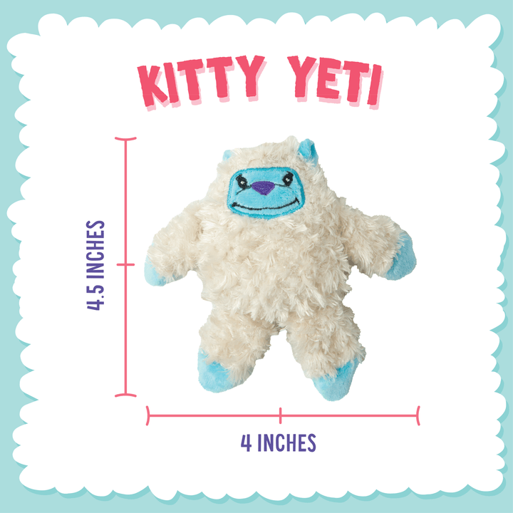 Kitty Yeti with Catnip