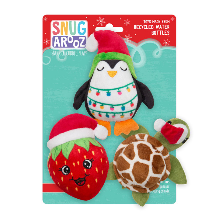 Christmas Fun (Baby Berry, Shelldon & Merry Penguin) 3pk