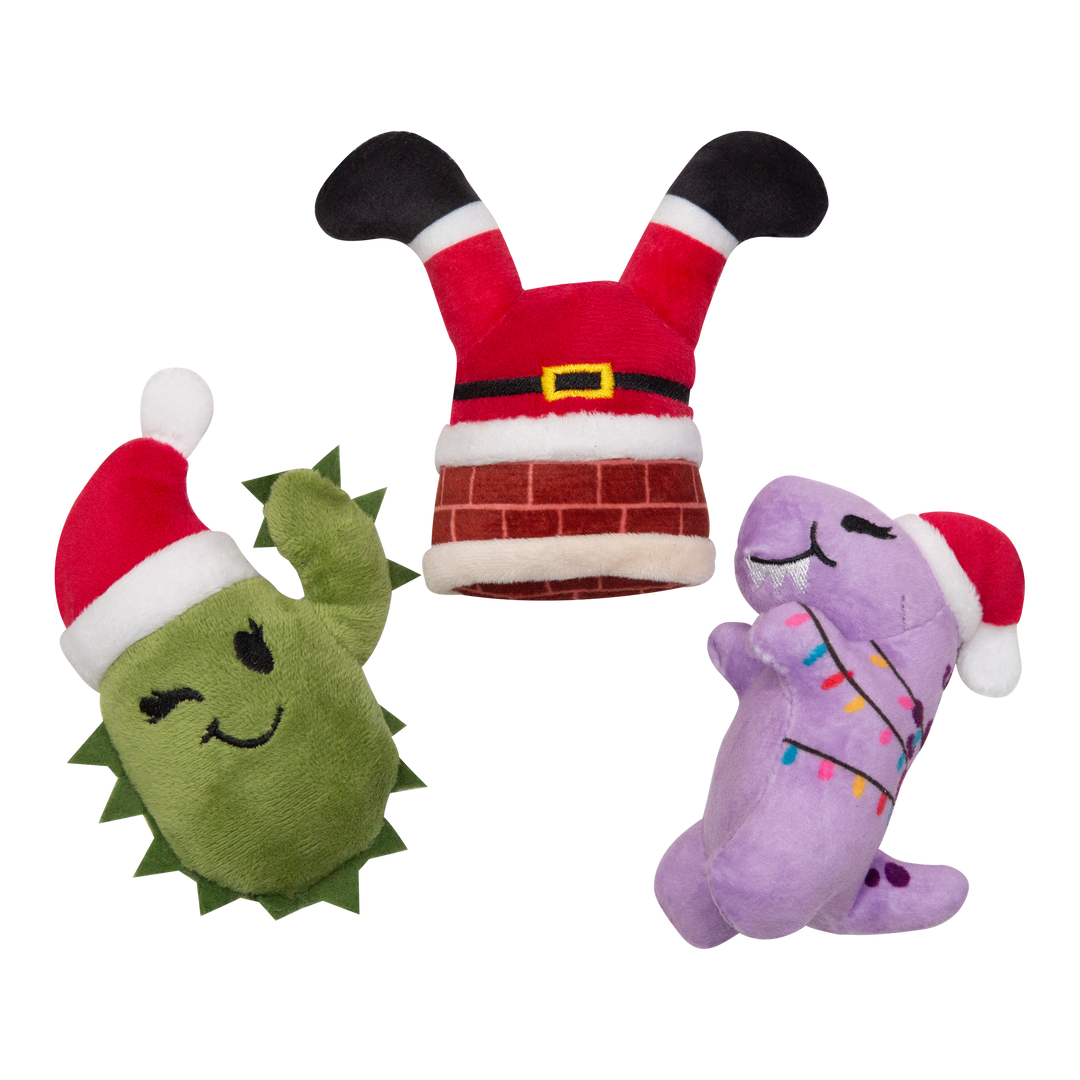 Santa's Fun (Baby T-Rex, Santa, Cactus) 3 pk