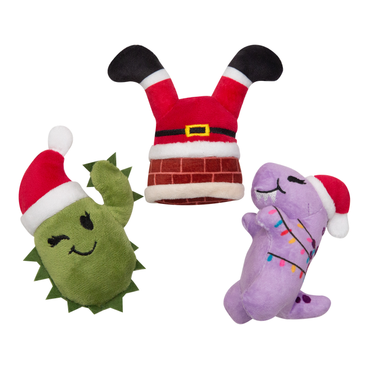 Santa's Fun (Baby T-Rex, Santa, Cactus) 3 pk