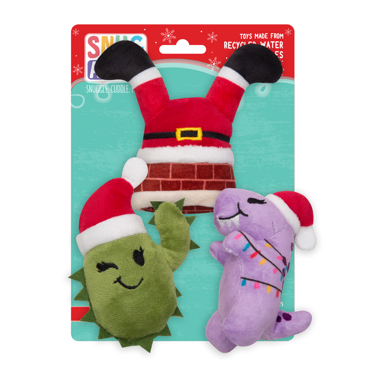 Santa's Fun (Baby T-Rex, Santa, Cactus) 3 pk